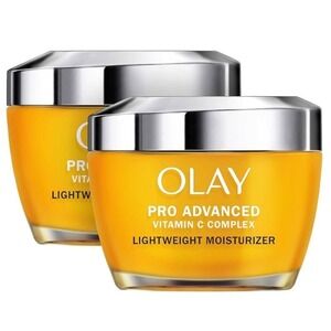 Olay Pro Advanced Vitamin C Complex Lightweight Moisturizer 1.7 oz  set of 2 New